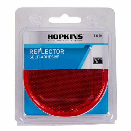 HOPKINS Red Round Reflector B38SR